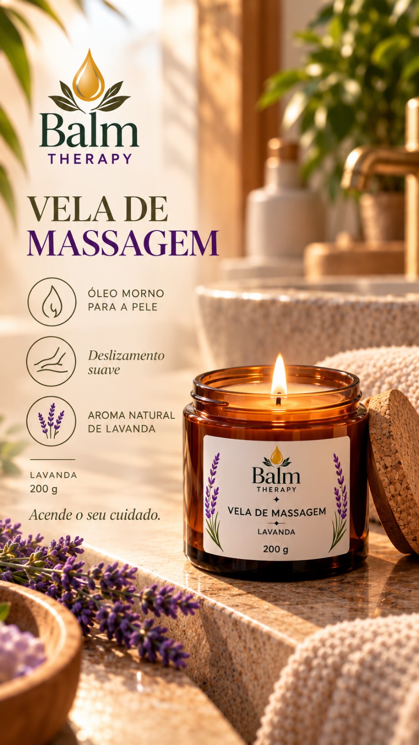 BALM Therapy — Vela de massagem, 180 g